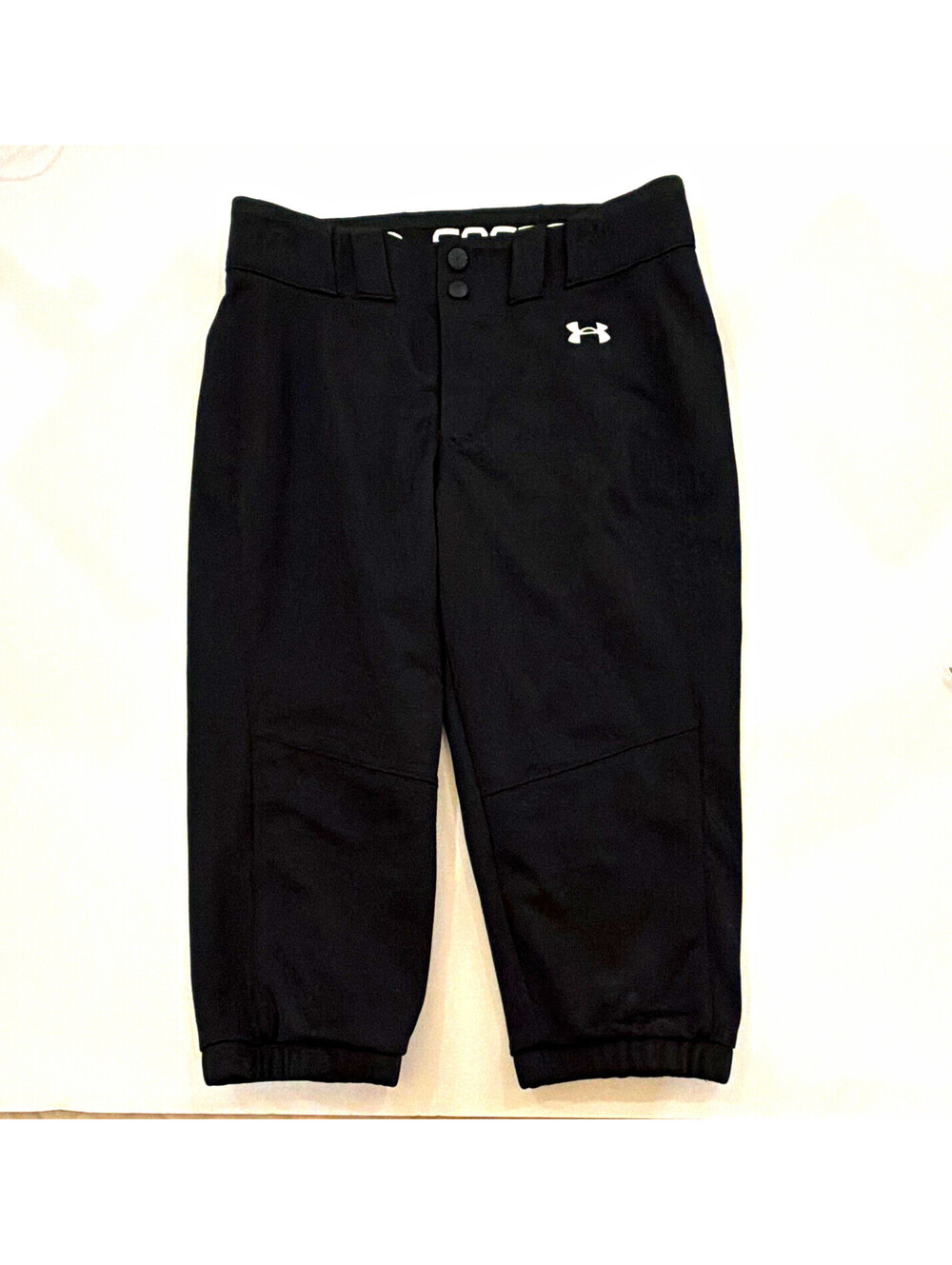 Under Armour Youth Softball Pants Black Unisex Size SM/P/CH